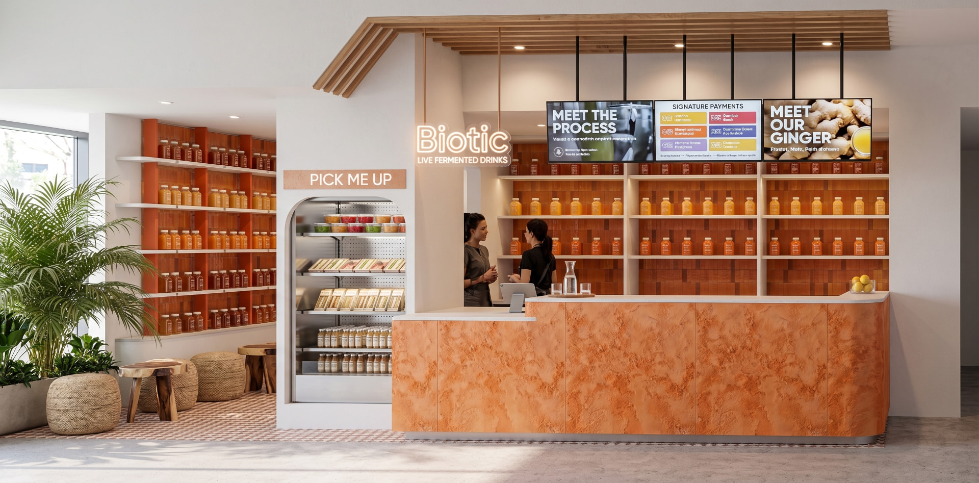 Biotic shop at Maneeya Center